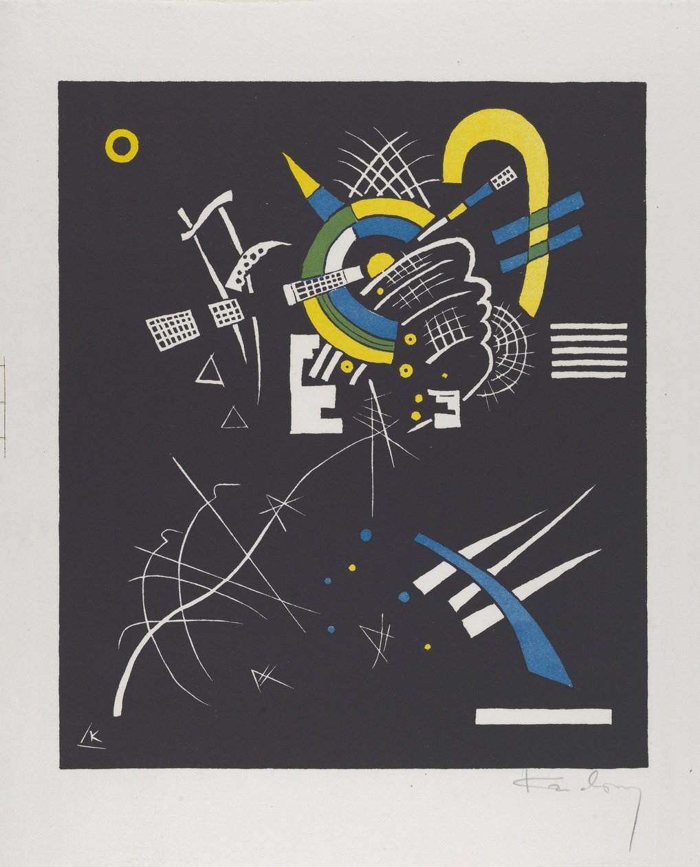 Små verdener VII, 1922 af Wassily Kandinsky