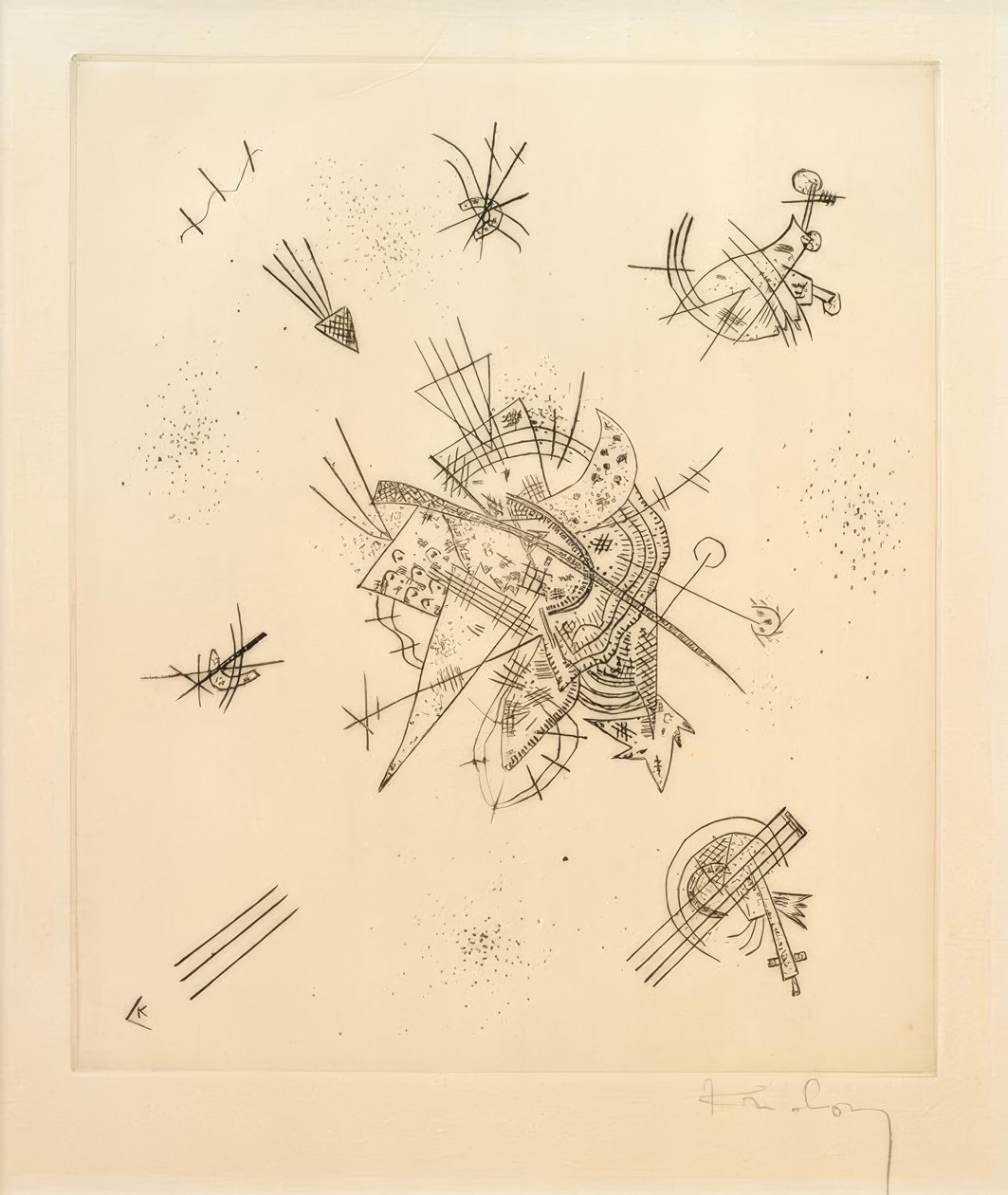 Små verdener X af Wassily Kandinsky