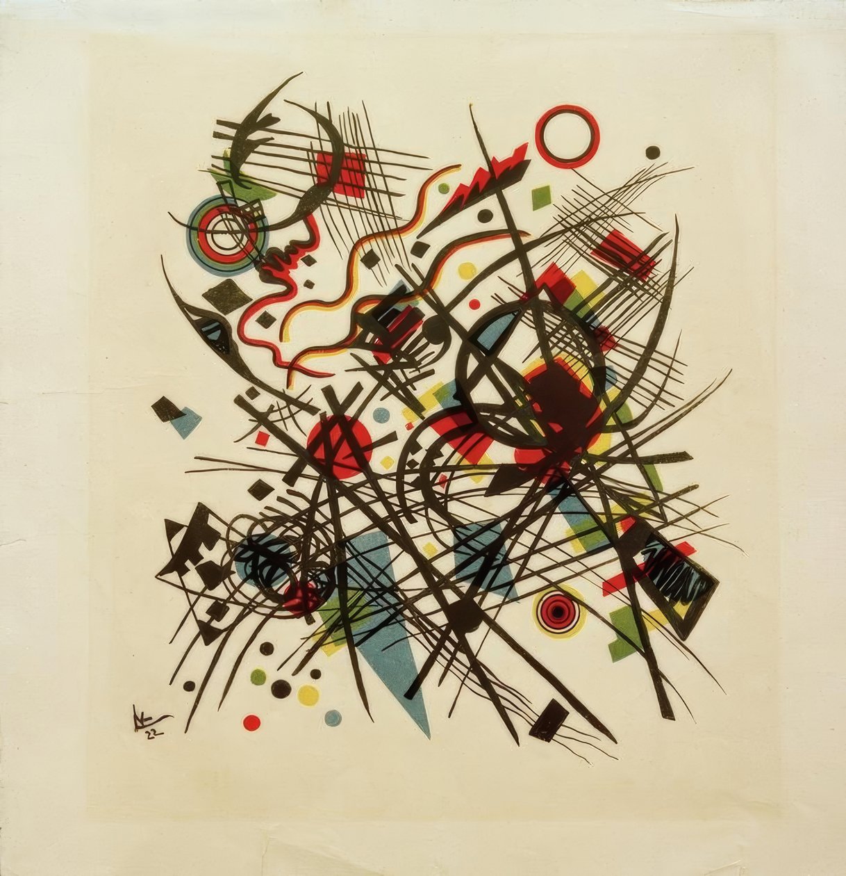 sammensætning af Wassily Kandinsky