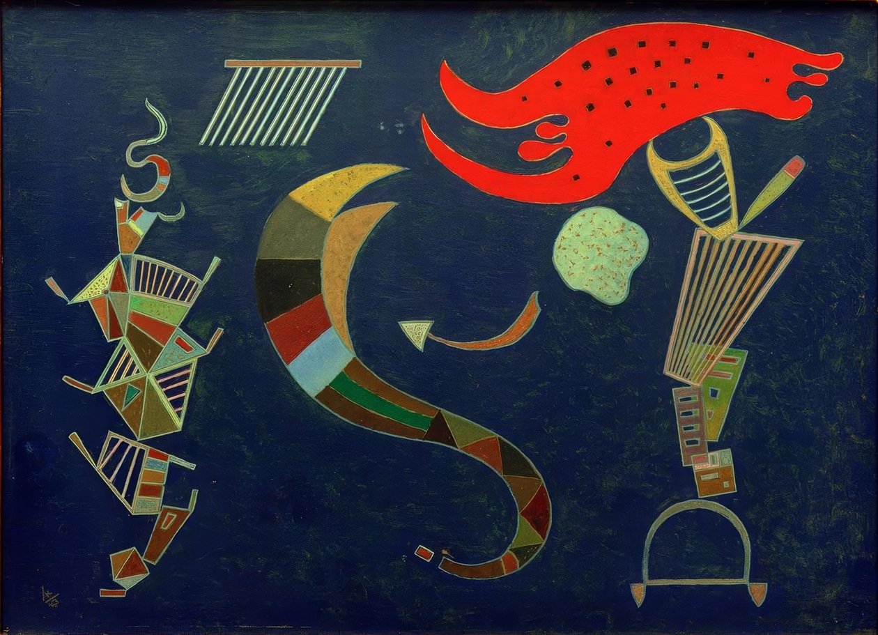 La Flêche af Wassily Kandinsky