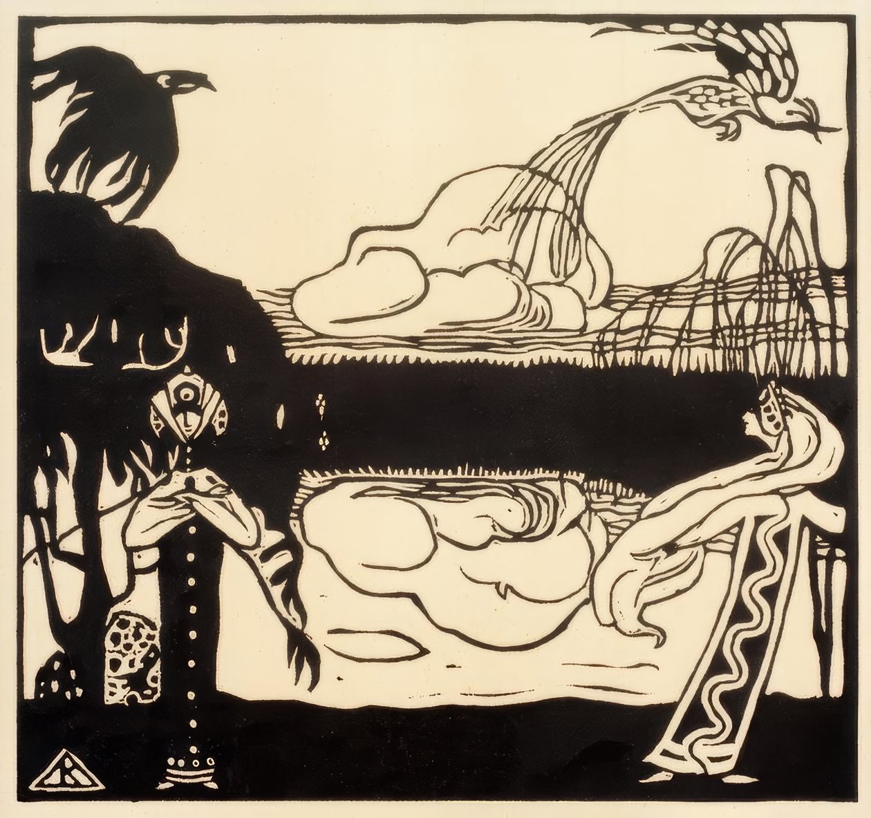 Fuglene af Wassily Kandinsky