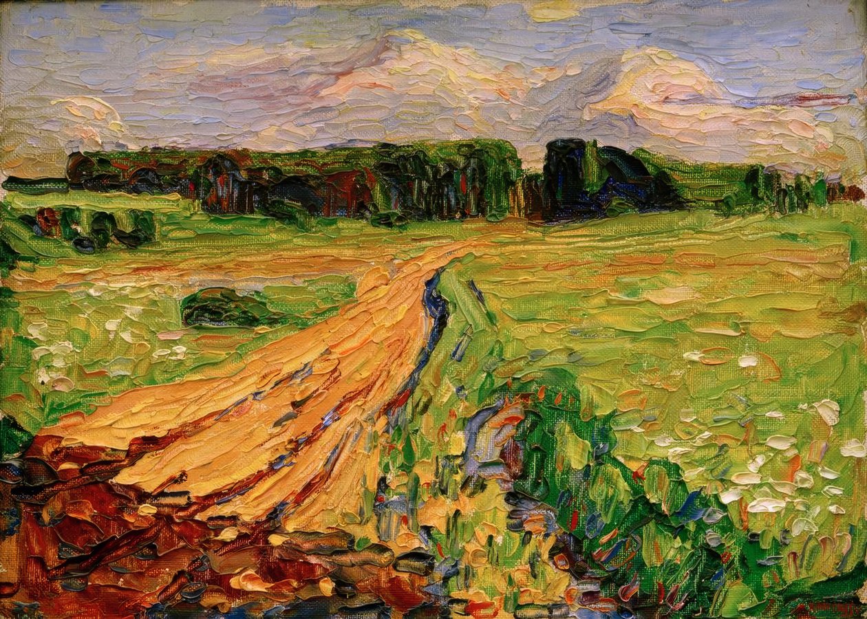 München - Planegg I af Wassily Kandinsky