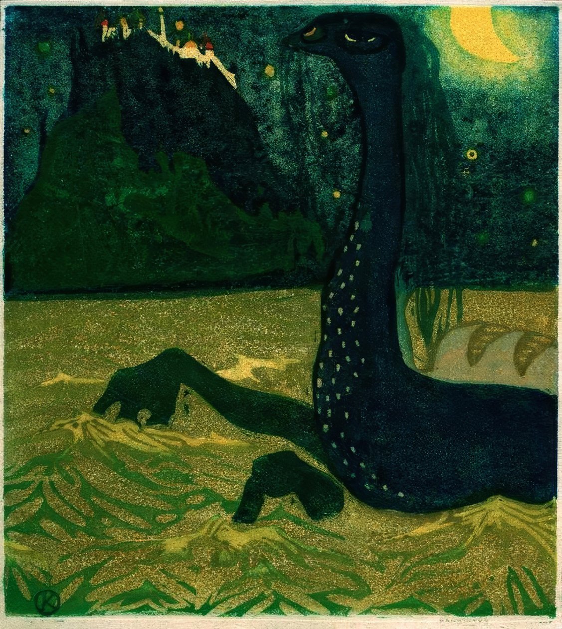 mund nat af Wassily Kandinsky