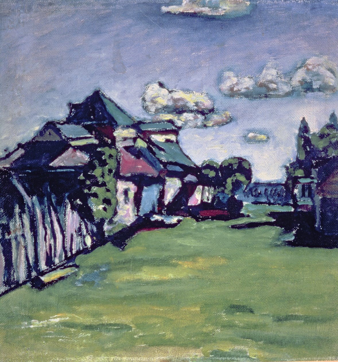 I nærheden af Moskva af Wassily Kandinsky