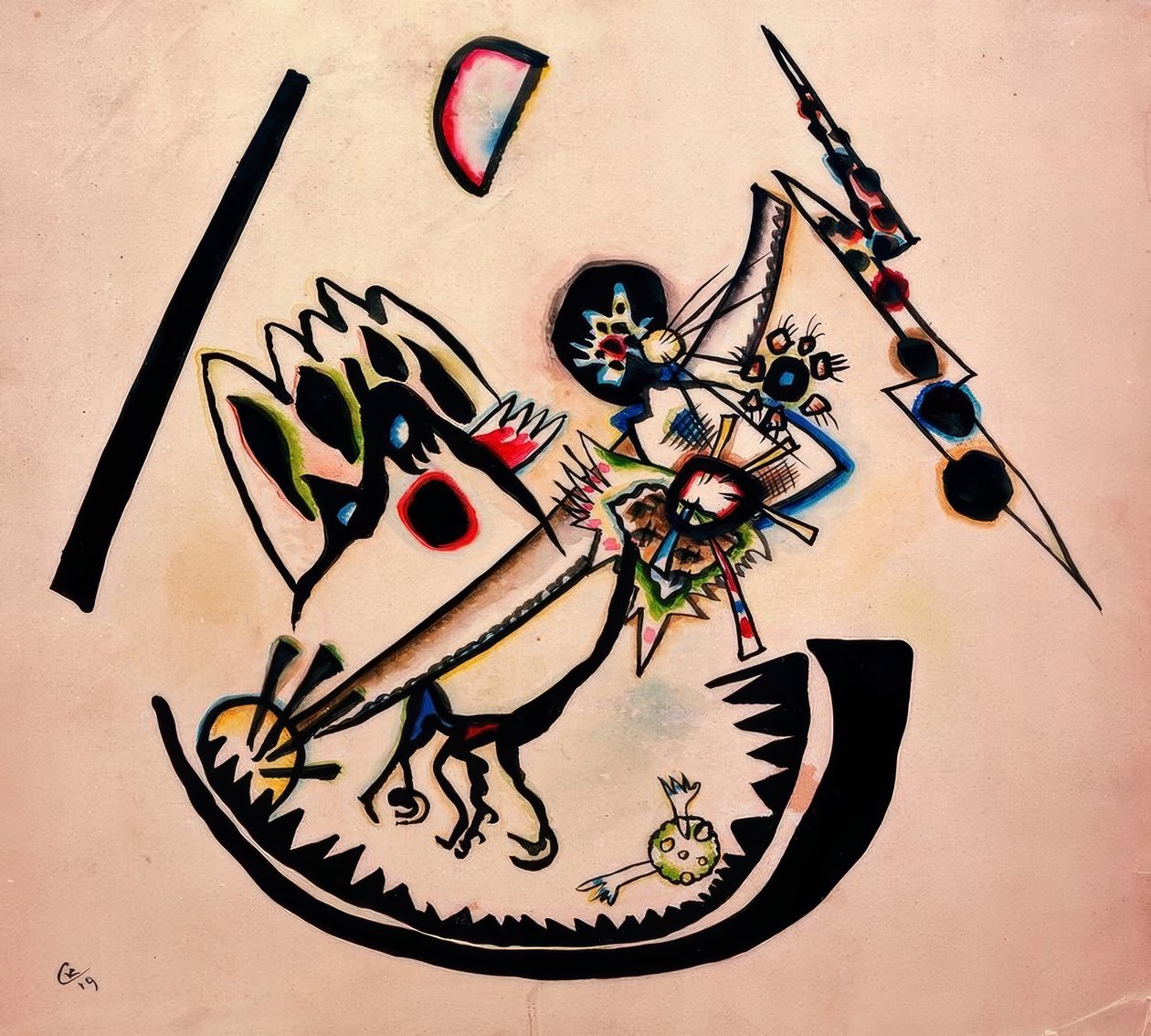 Uden titel af Wassily Kandinsky
