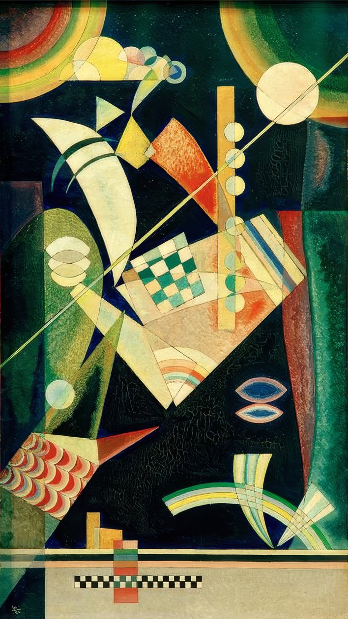 Skarp hårdhed af Wassily Kandinsky