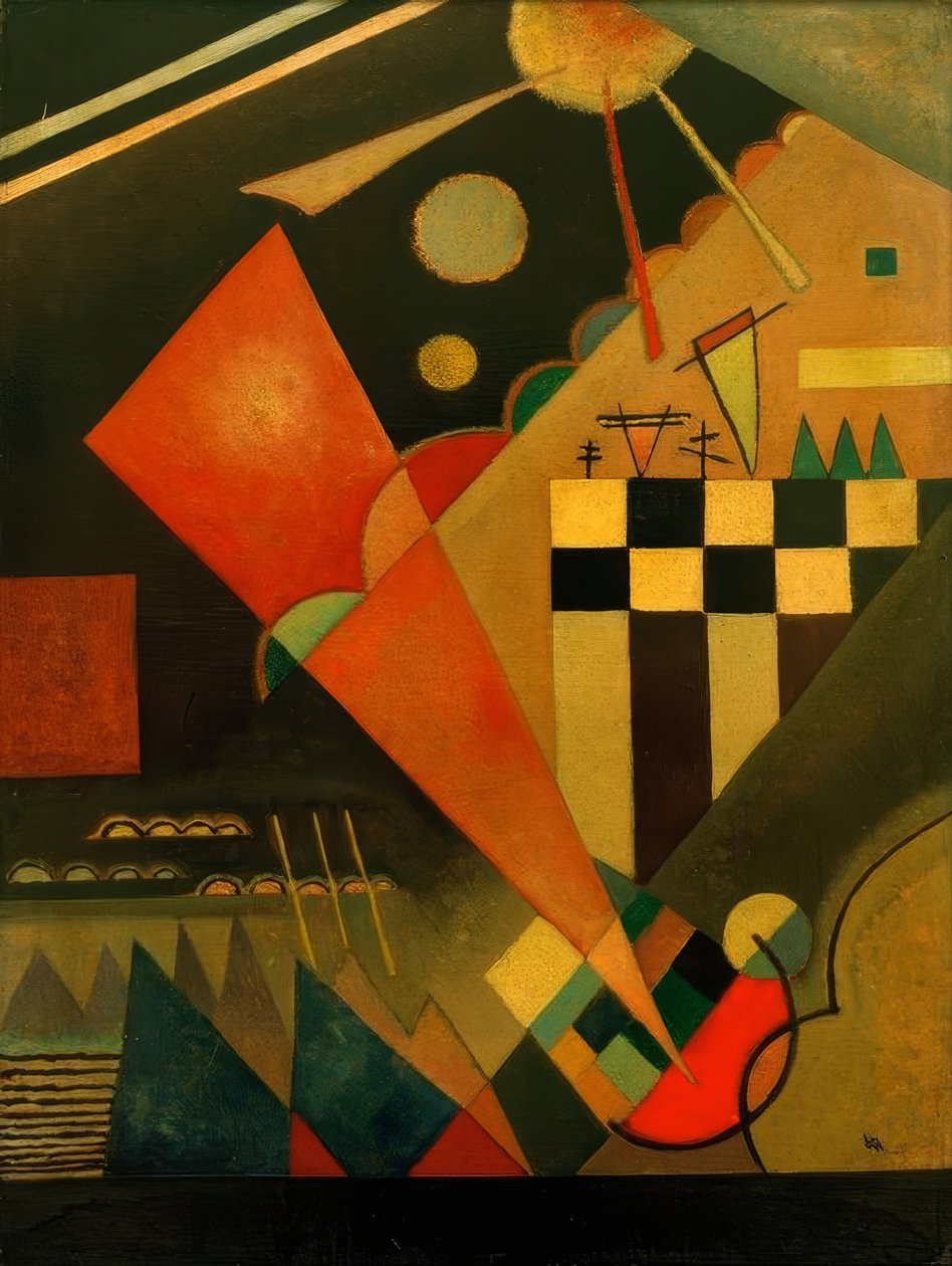 Skarp pink af Wassily Kandinsky
