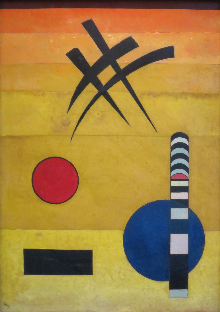 Skilt af Wassily Kandinsky