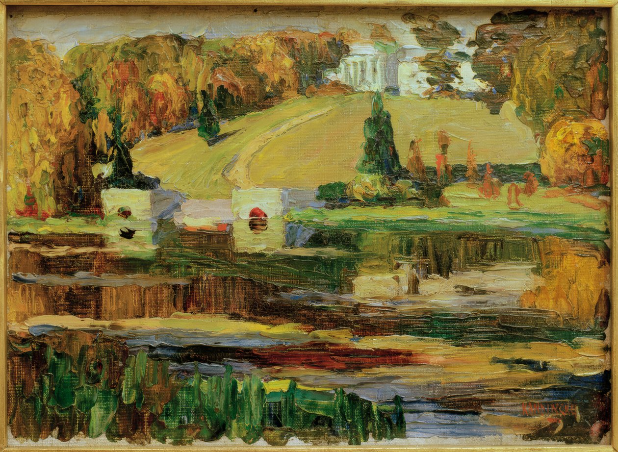 Skitse til Akhtyrka - efterår af Wassily Kandinsky