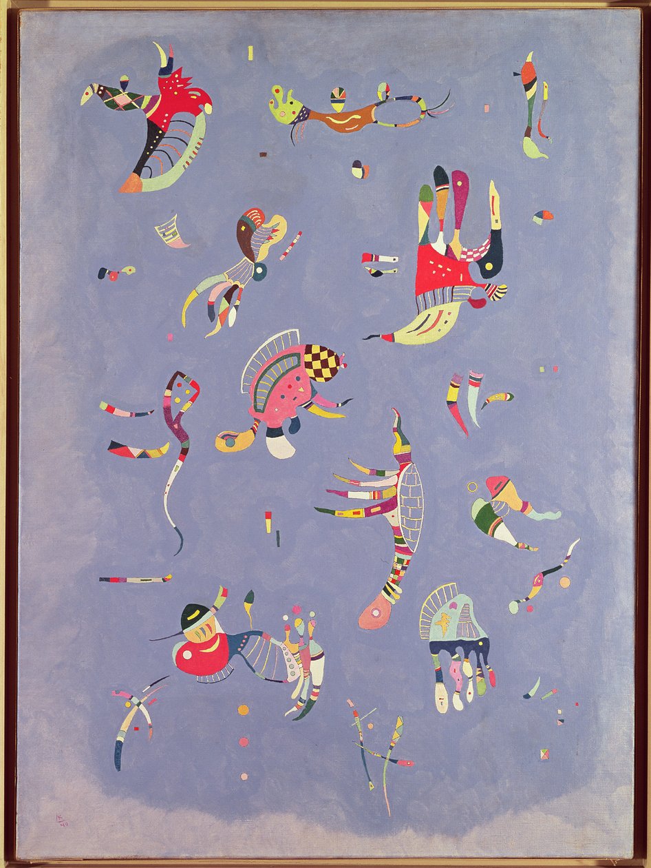 Himmelblå, 1940 af Wassily Kandinsky