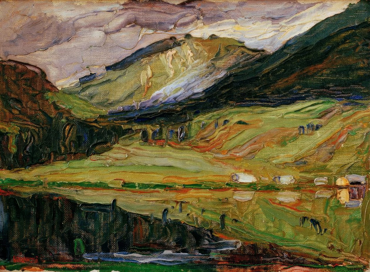 Spitzingsee af Wassily Kandinsky