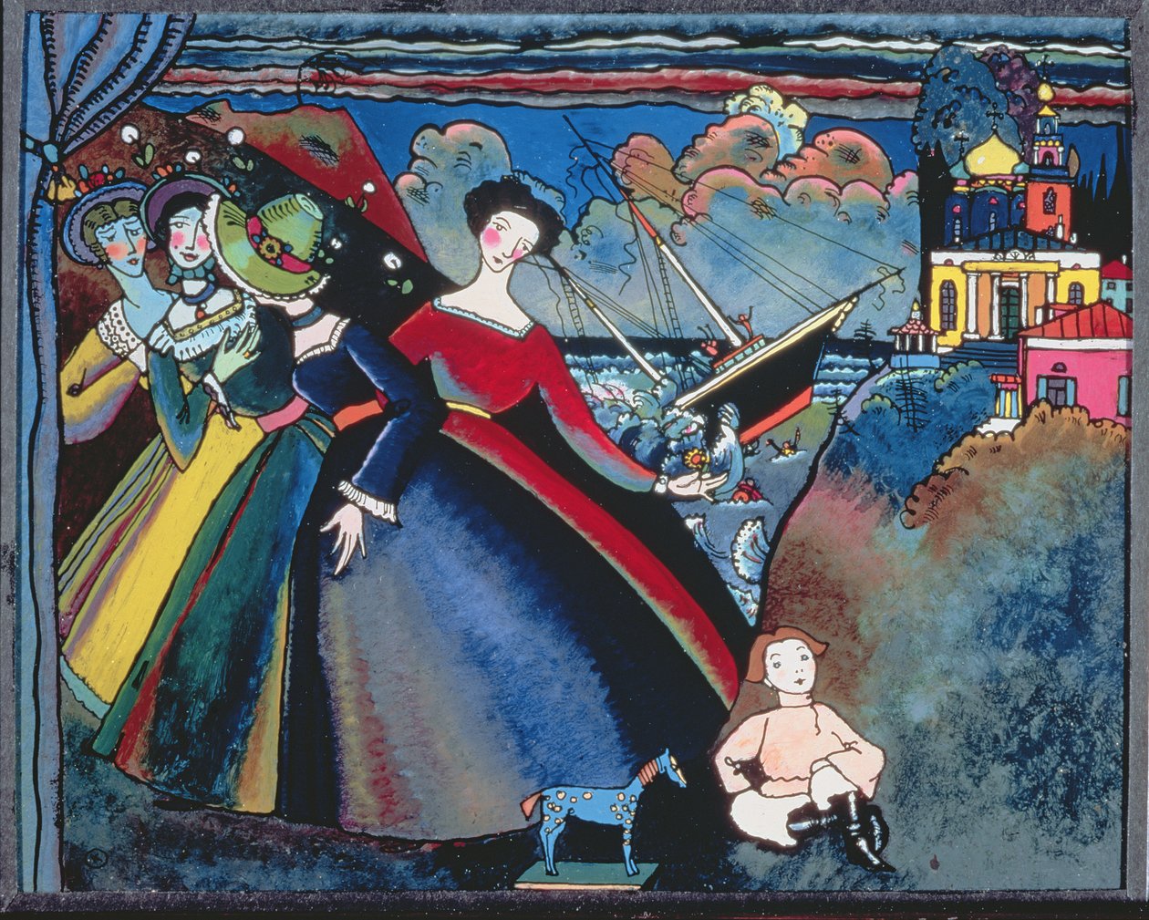 Skibet af Wassily Kandinsky