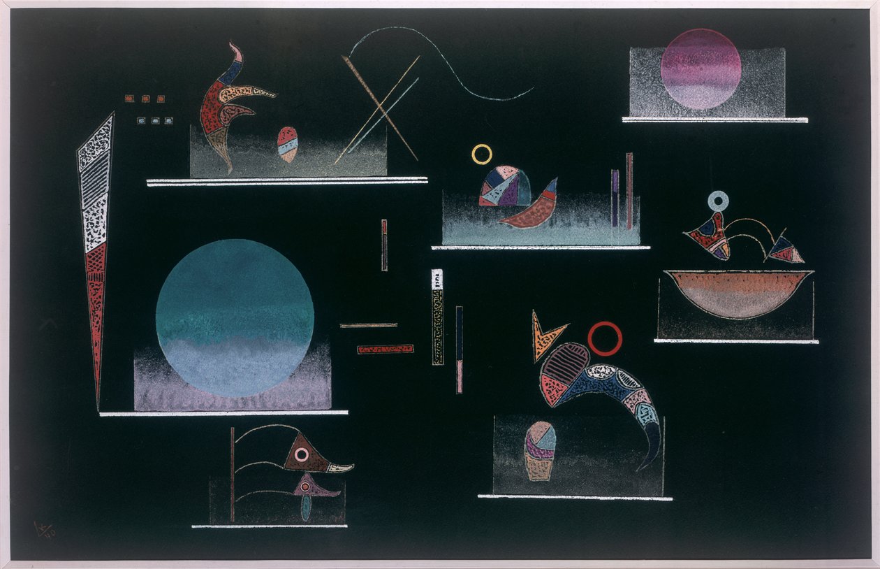 Uden titel, 1940 af Wassily Kandinsky
