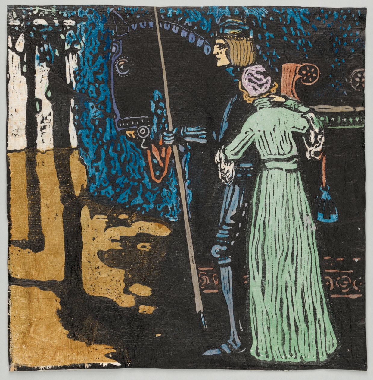 Afsked (Anden tilstand) af Wassily Kandinsky