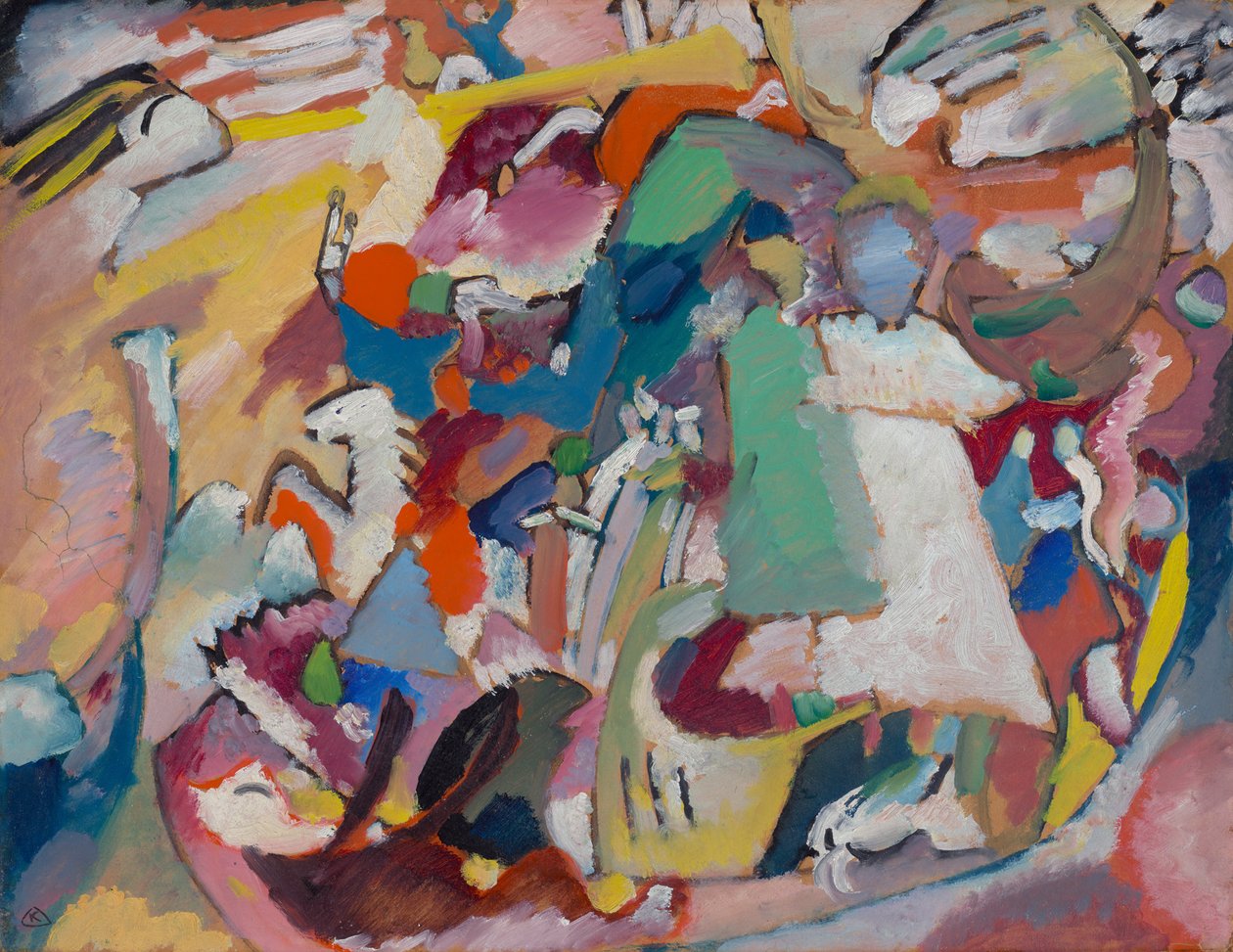 Alle Hellige I af Wassily Kandinsky