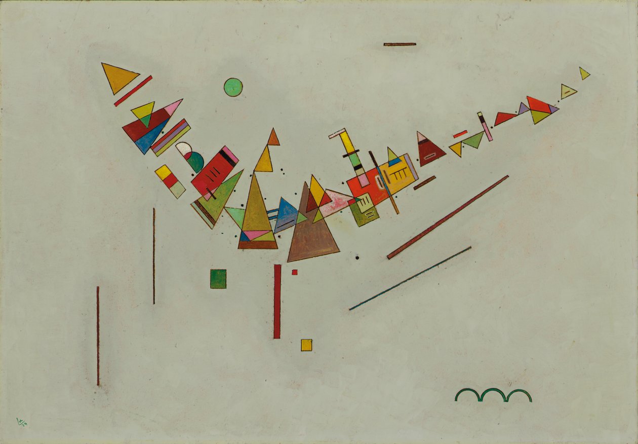 Vinkelgynge; Winkelschwung af Wassily Kandinsky