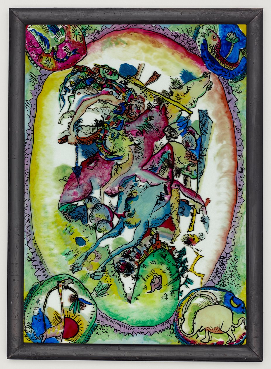 Apokalyptische Reiter II af Wassily Kandinsky