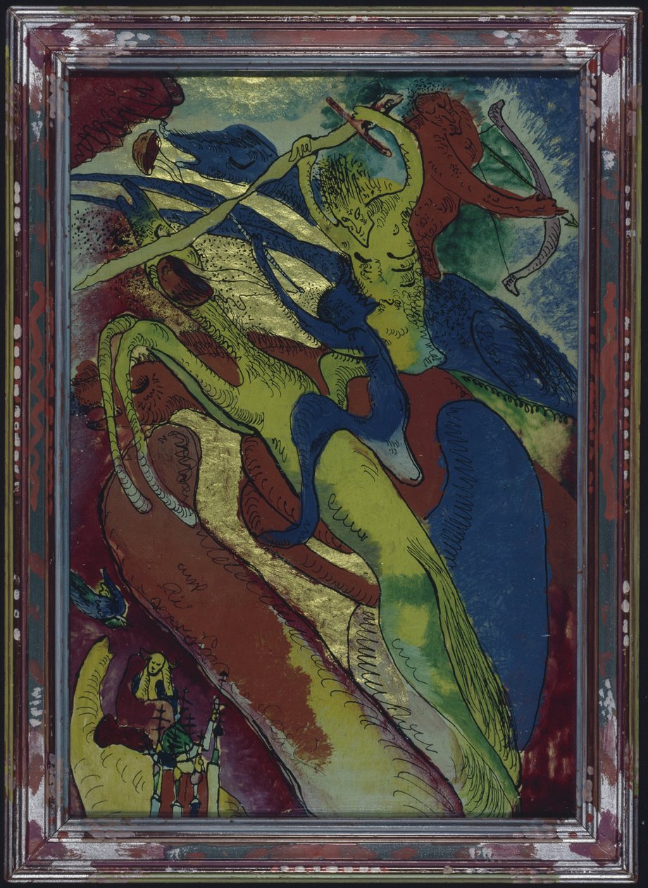 Apokalyptiske ryttere I af Wassily Kandinsky