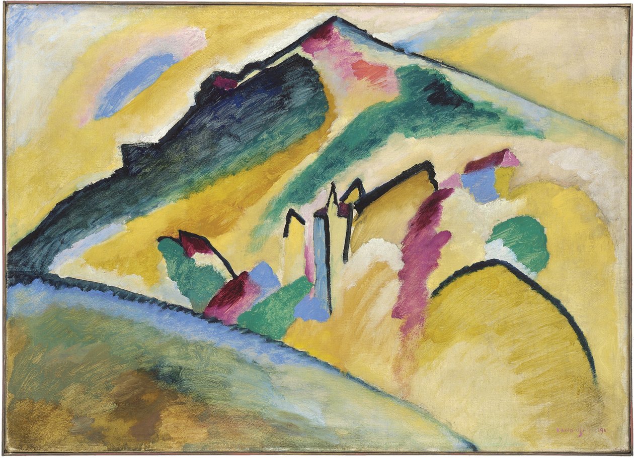 Efterårslandskab af Wassily Kandinsky