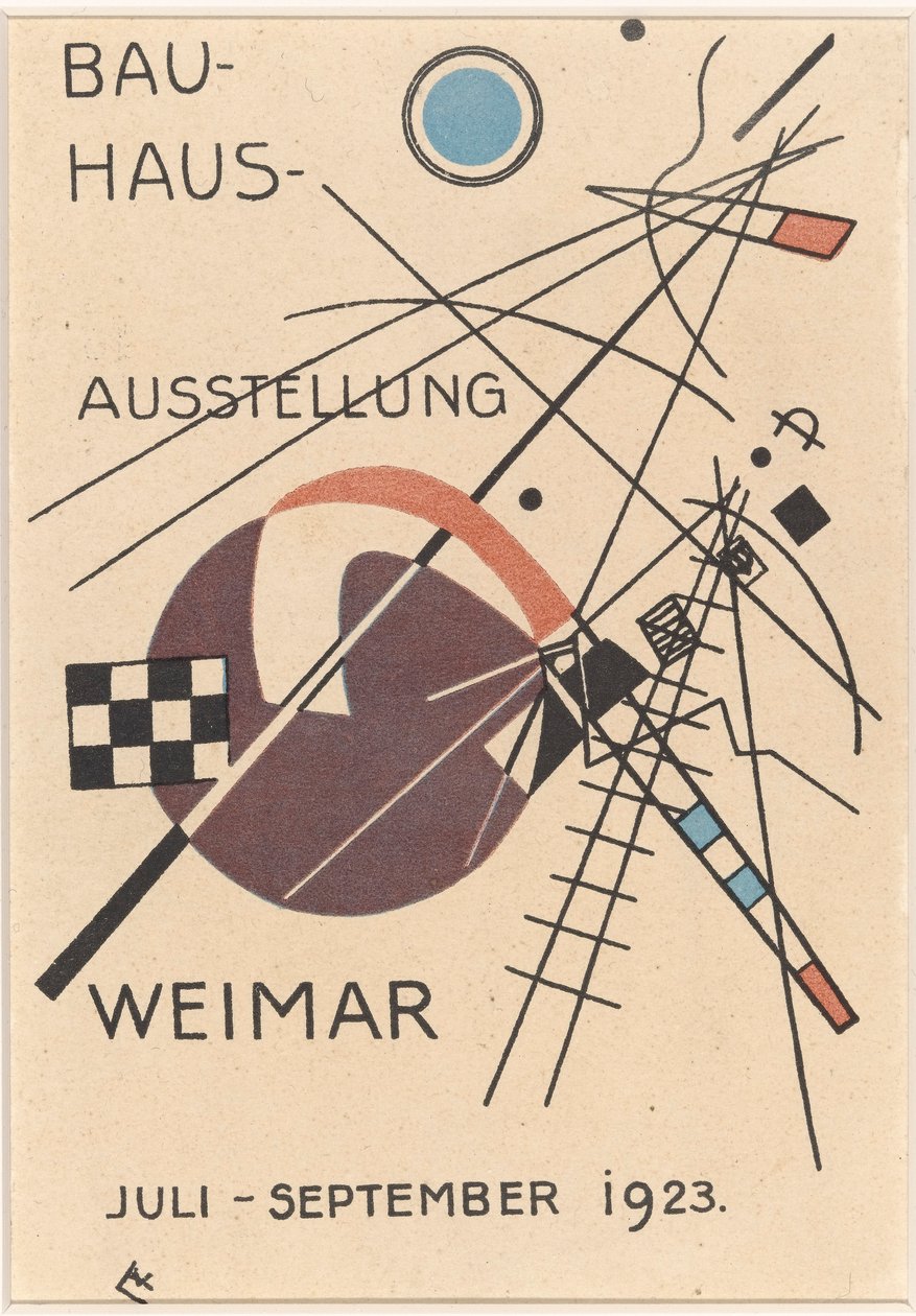 Bauhaus udstilling, 1923. af Wassily Kandinsky