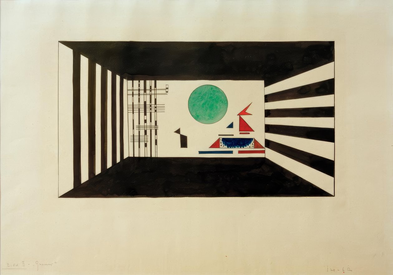 Billeder på en udstilling, billede II: Gnomus af Wassily Kandinsky
