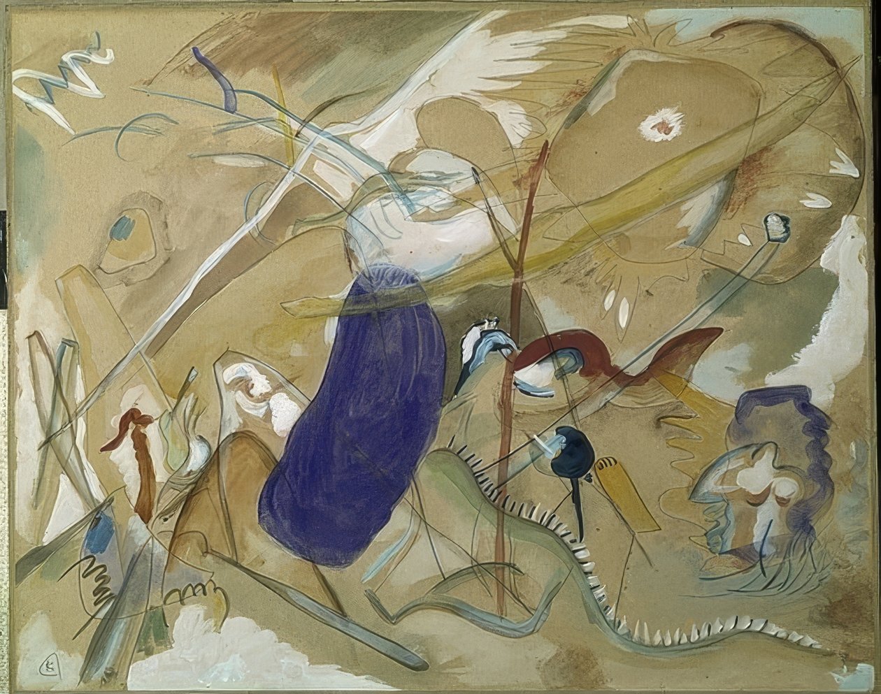 Blaricum af Wassily Kandinsky