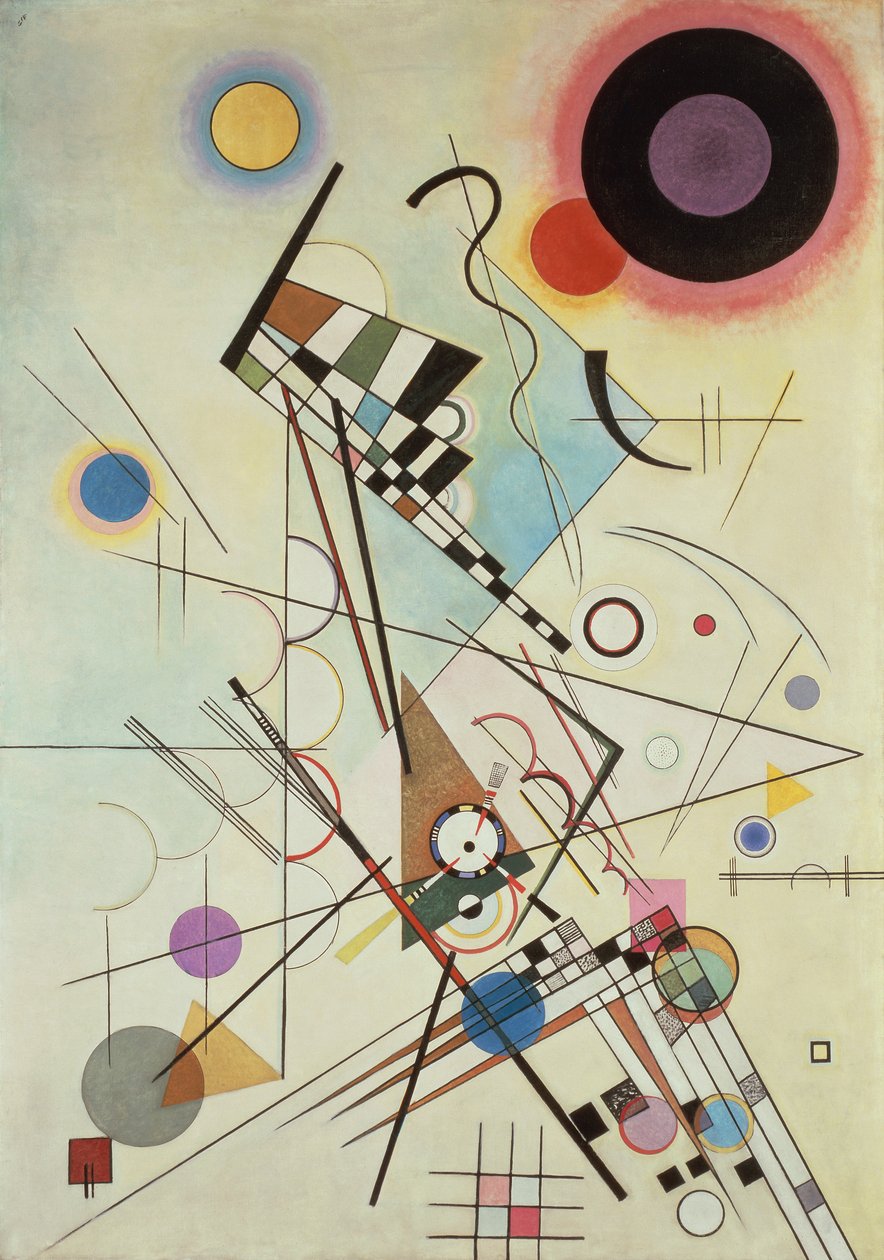 Sammensætning 8 af Wassily Kandinsky