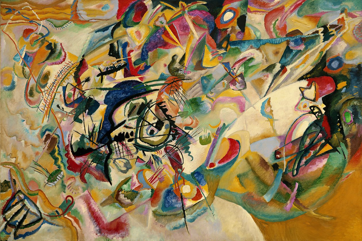 Komposition nr. 7 af Wassily Kandinsky