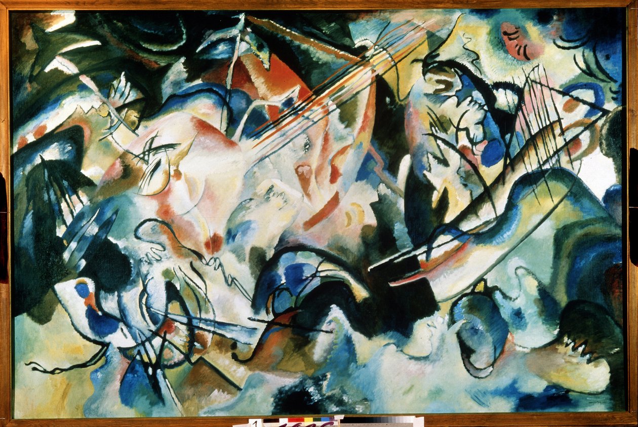 Sammensætning VI af Wassily Kandinsky