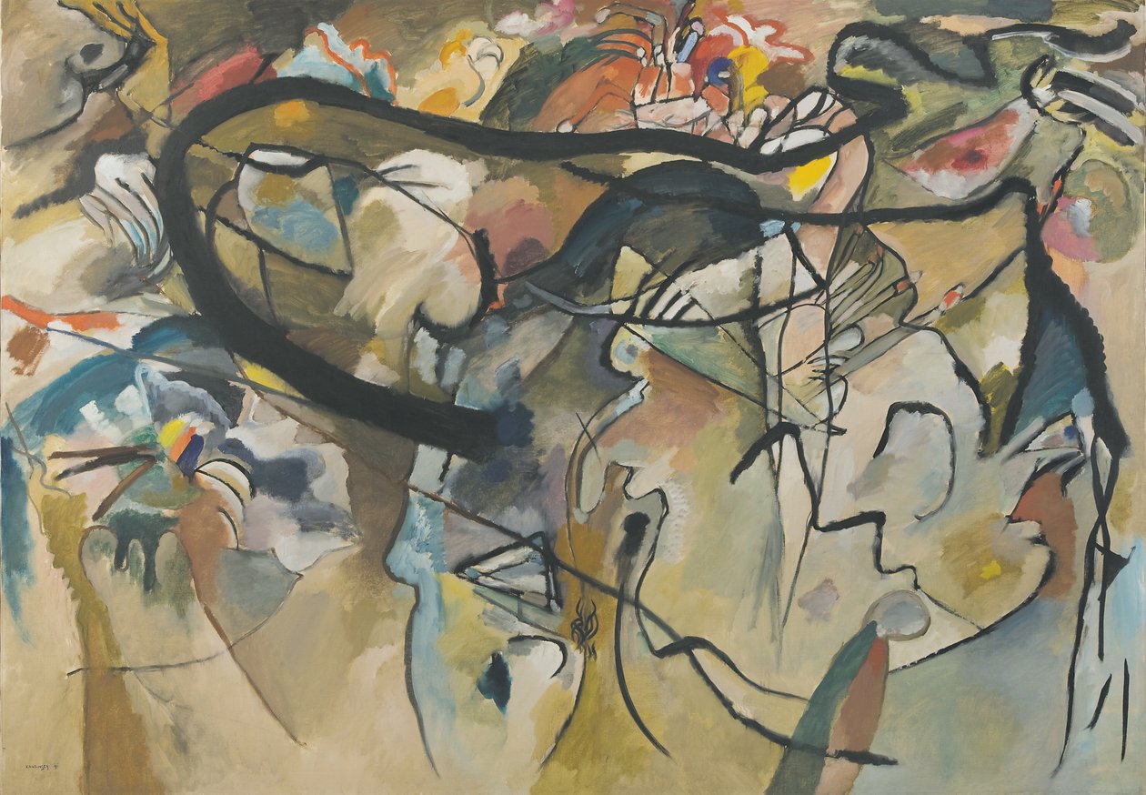 Komposition V, 1911 af Wassily Kandinsky