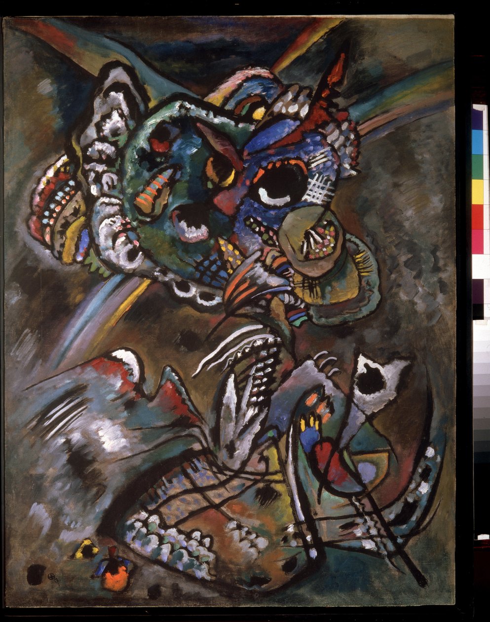 Crepuscule (tusmørke). Malerdagen Wassily Kandinsky (Au Wassily Kandinsky au Kandinskyz af Wassily Kandinsky