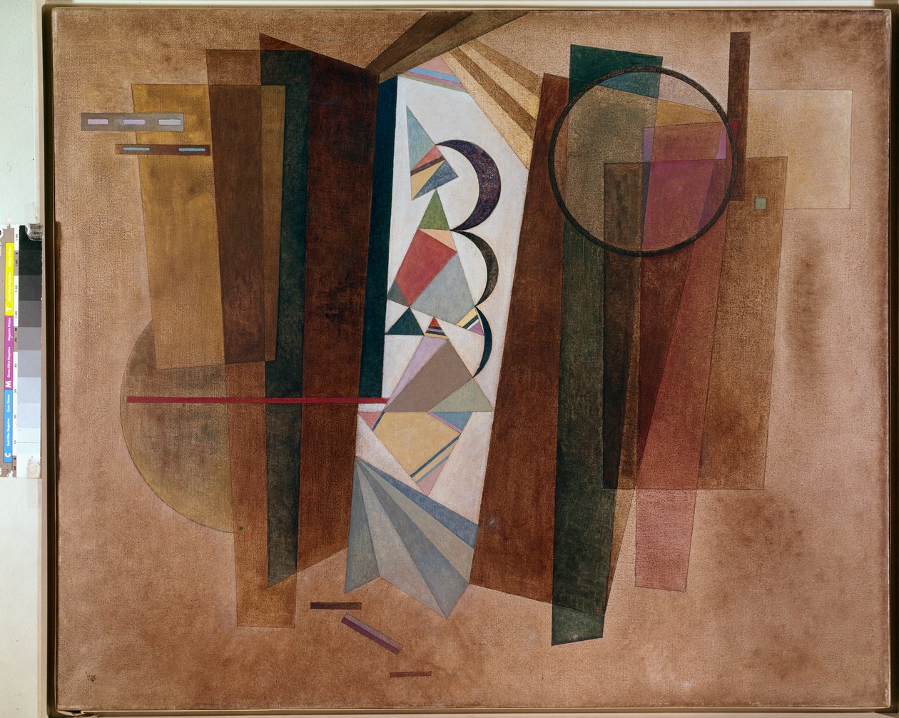 Udvikling i Brown af Wassily Kandinsky