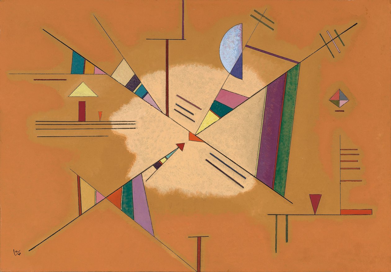 Diagonal af Wassily Kandinsky