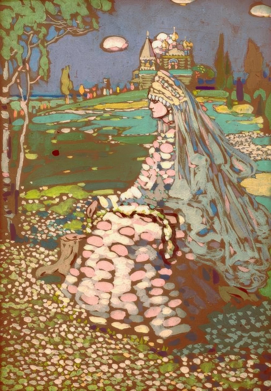 Bruden af Wassily Kandinsky