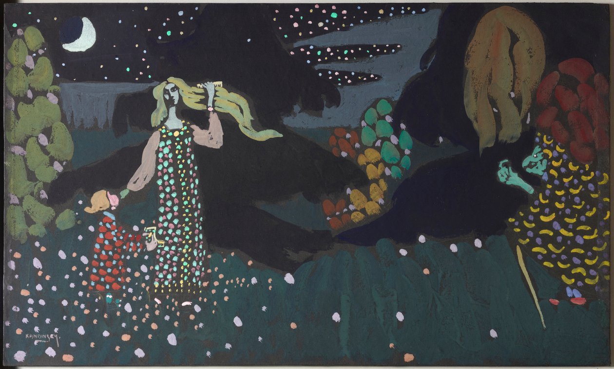 Natten af Wassily Kandinsky