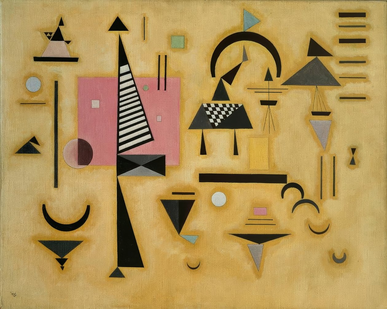 Ultimativ pink af Wassily Kandinsky
