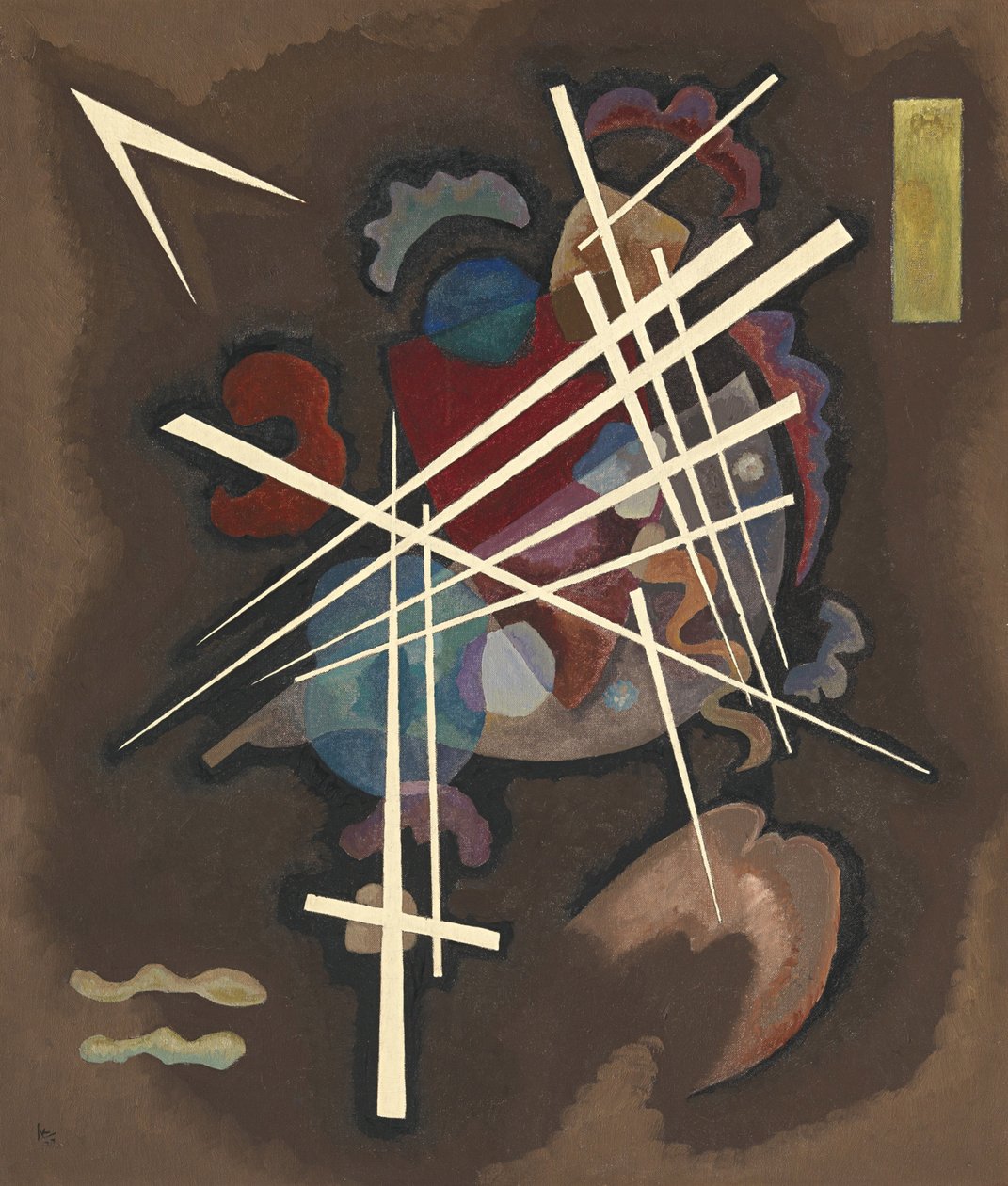 ""Filet"" (Nating) Malerdag Wassily Kandinsky (Au Wassily Kandinsky Au Kandinskyz af Wassily Kandinsky