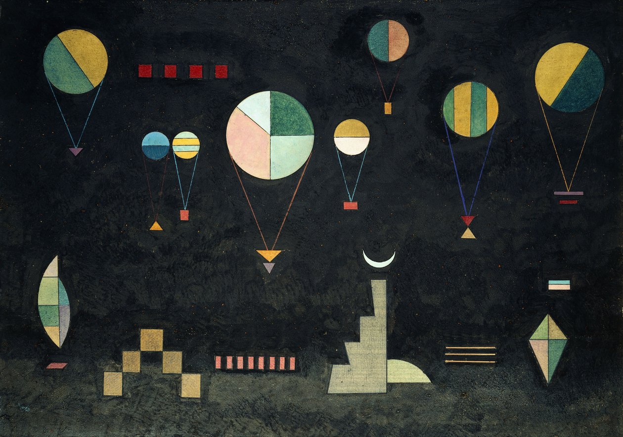 lavvandet af Wassily Kandinsky