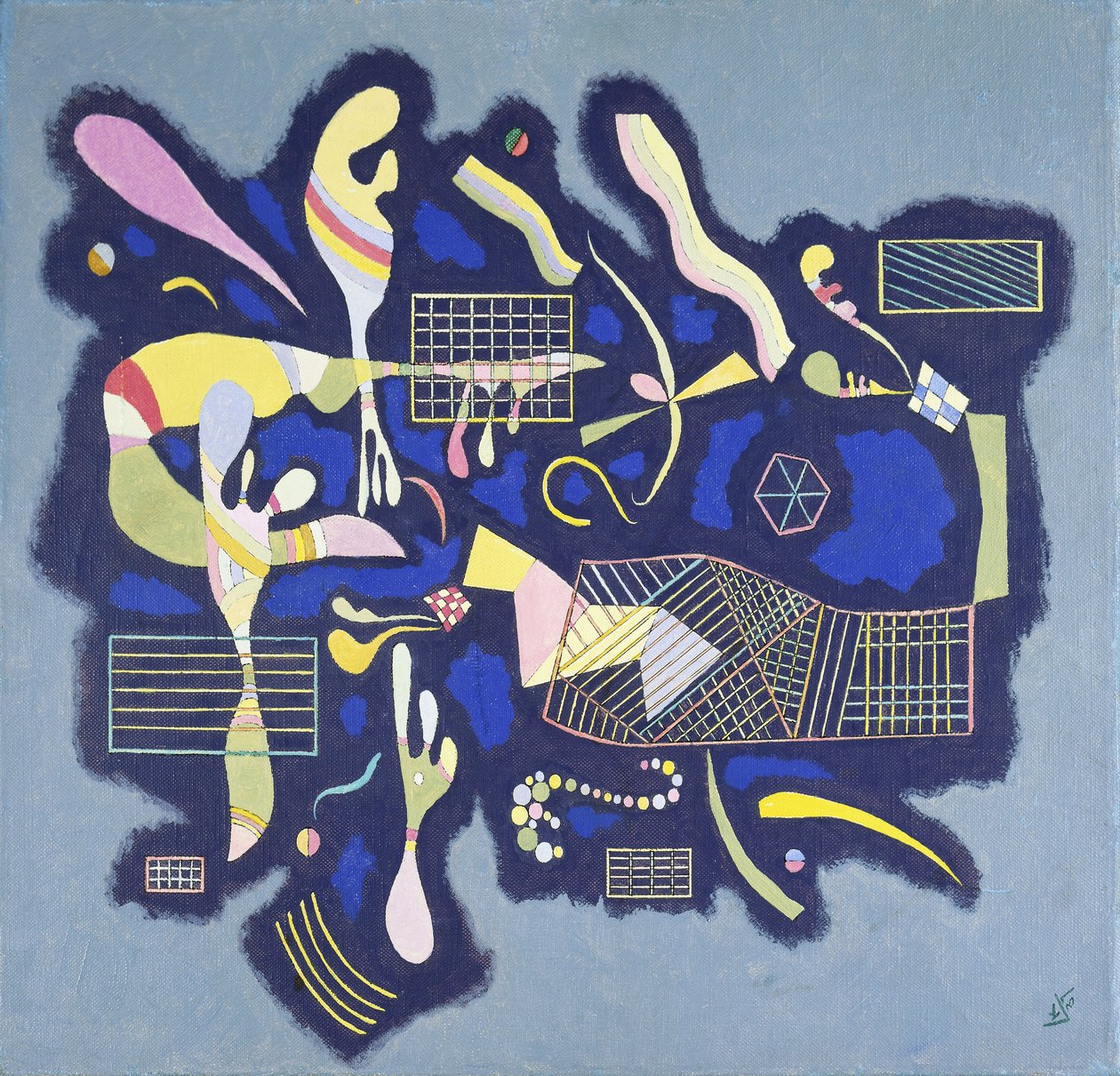 Grill og andre; Grids og andre af Wassily Kandinsky