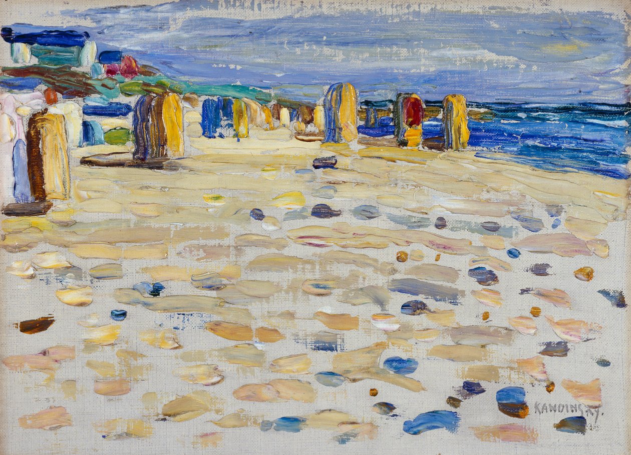 Holland – Strandkurve af Wassily Kandinsky
