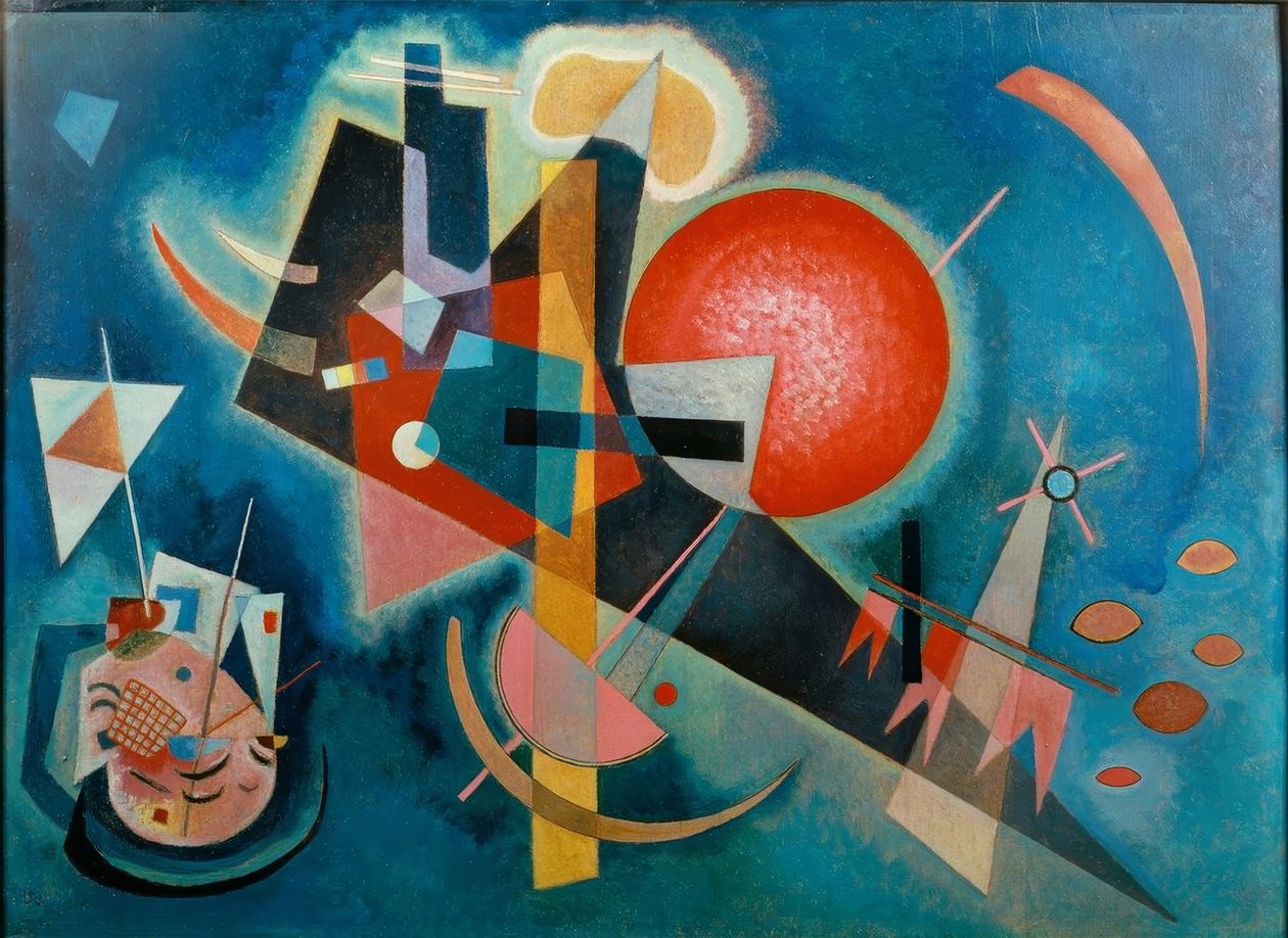 I det blå af Wassily Kandinsky