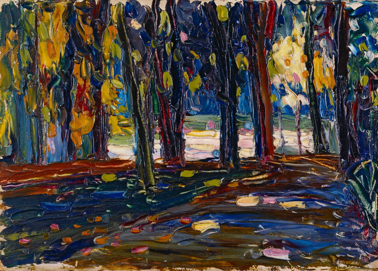 I parken af Wassily Kandinsky