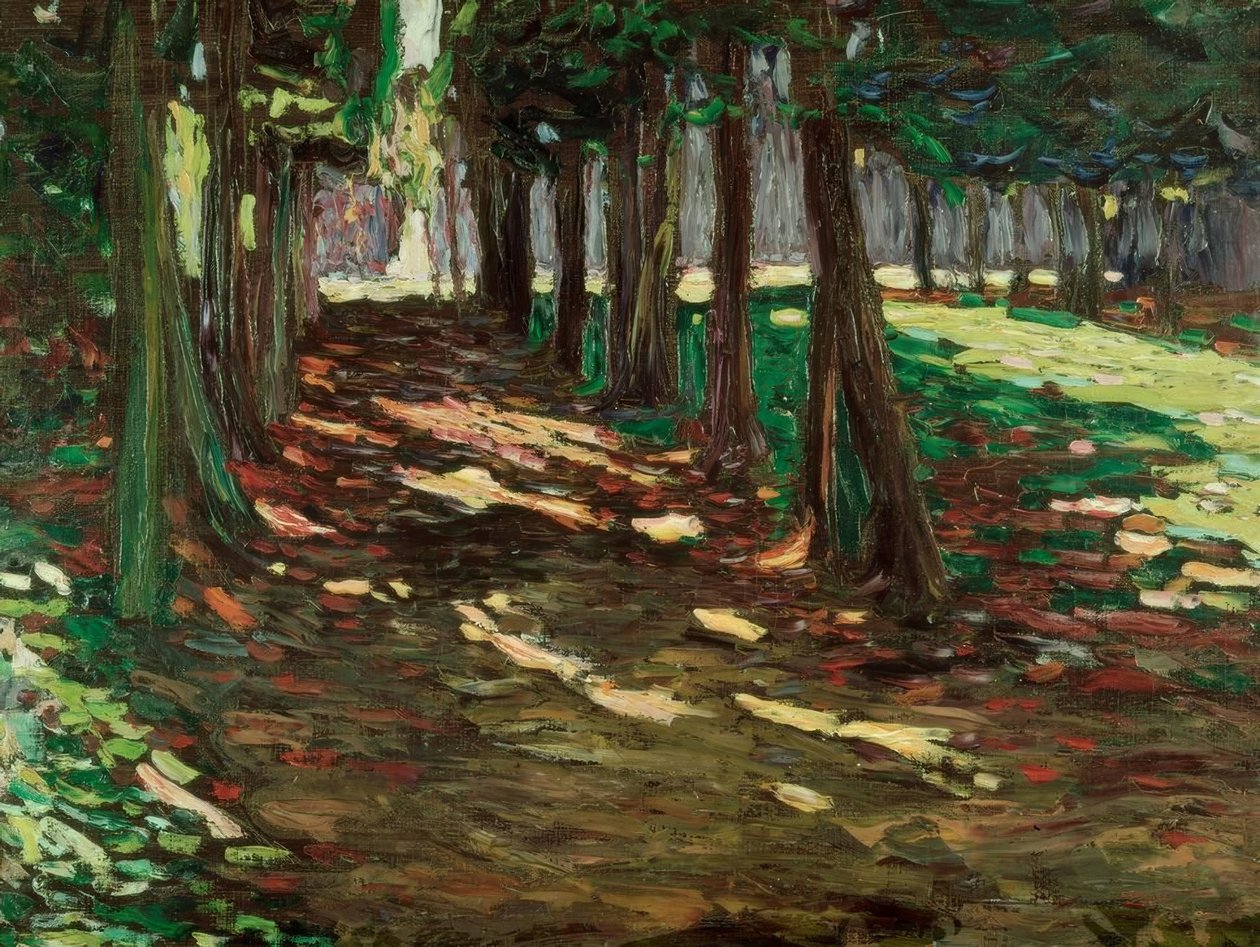 I parken Saint Cloud af Wassily Kandinsky