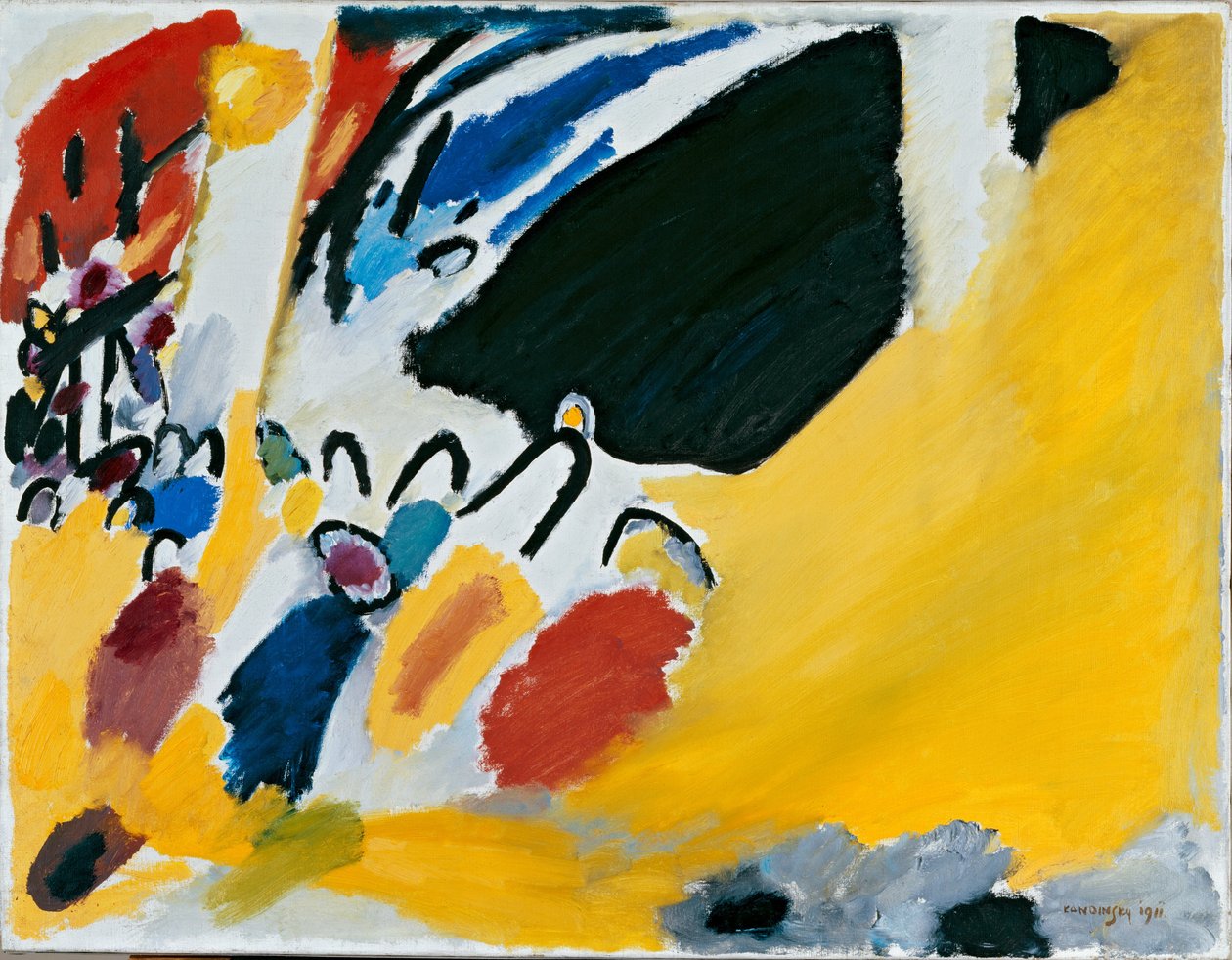 Impression III (Koncert) af Wassily Kandinsky