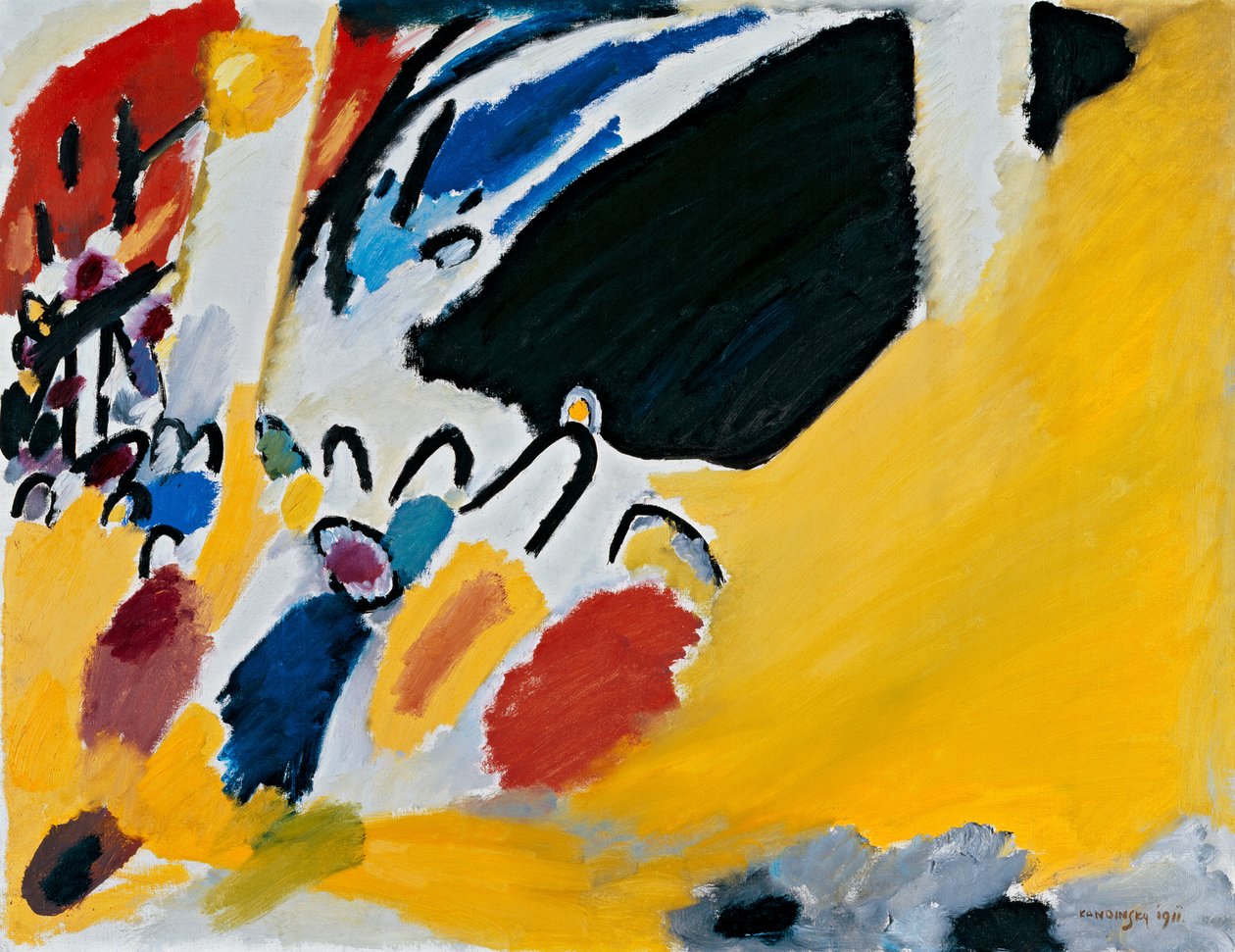 Impression III (koncert) af Wassily Kandinsky
