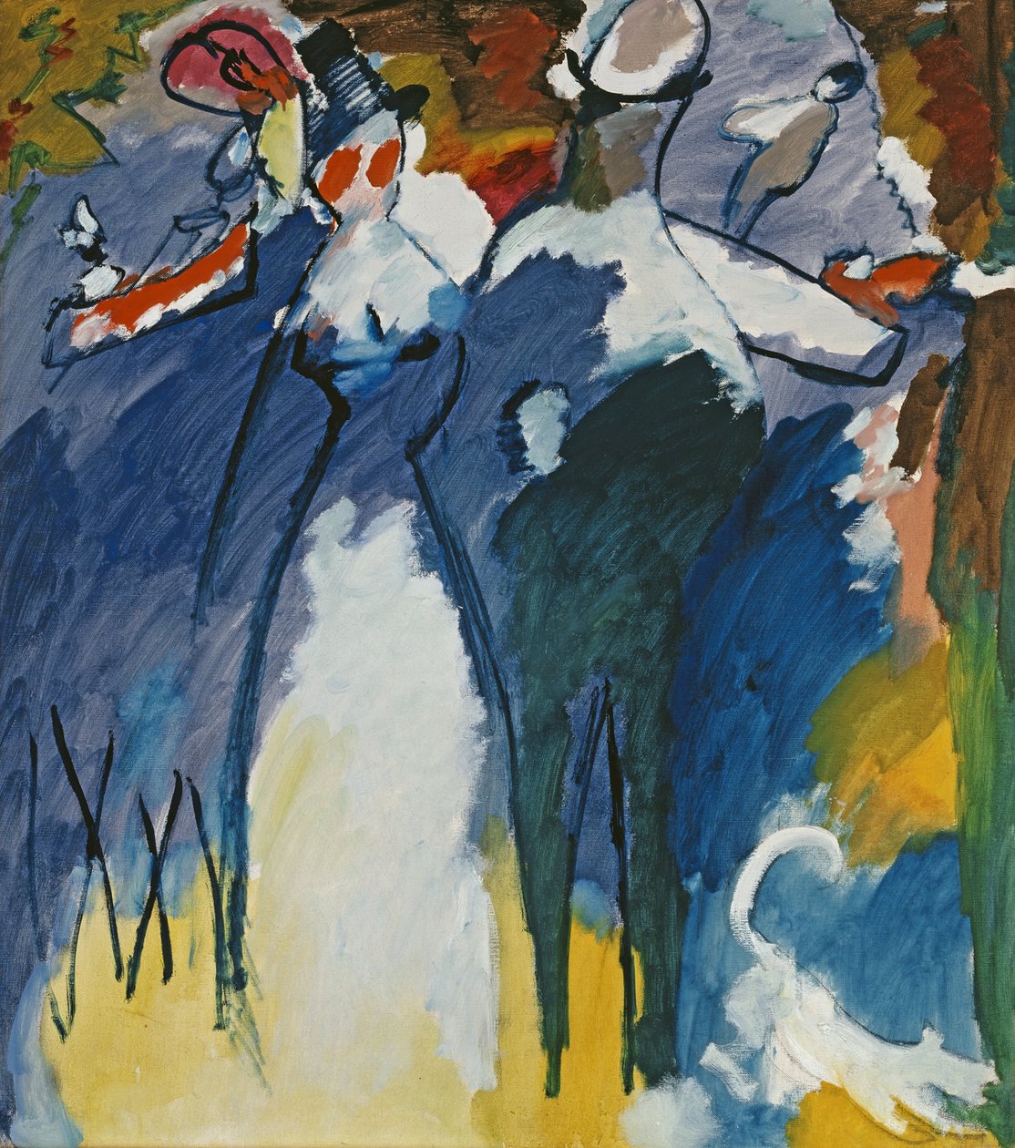 Impression VI (søndag) af Wassily Kandinsky