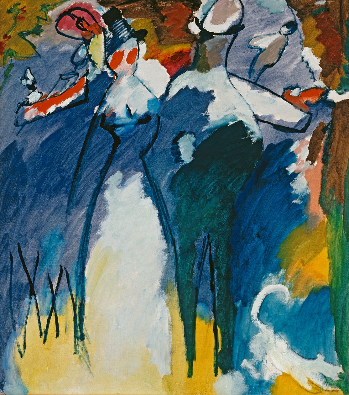 Indtryk VI (søndag) af Wassily Kandinsky