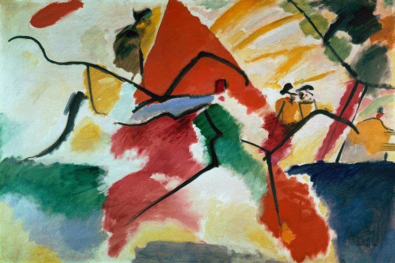 Impression V (Park) af Wassily Kandinsky