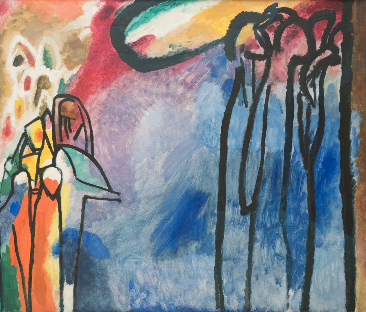 Improvisation 19 af Wassily Kandinsky