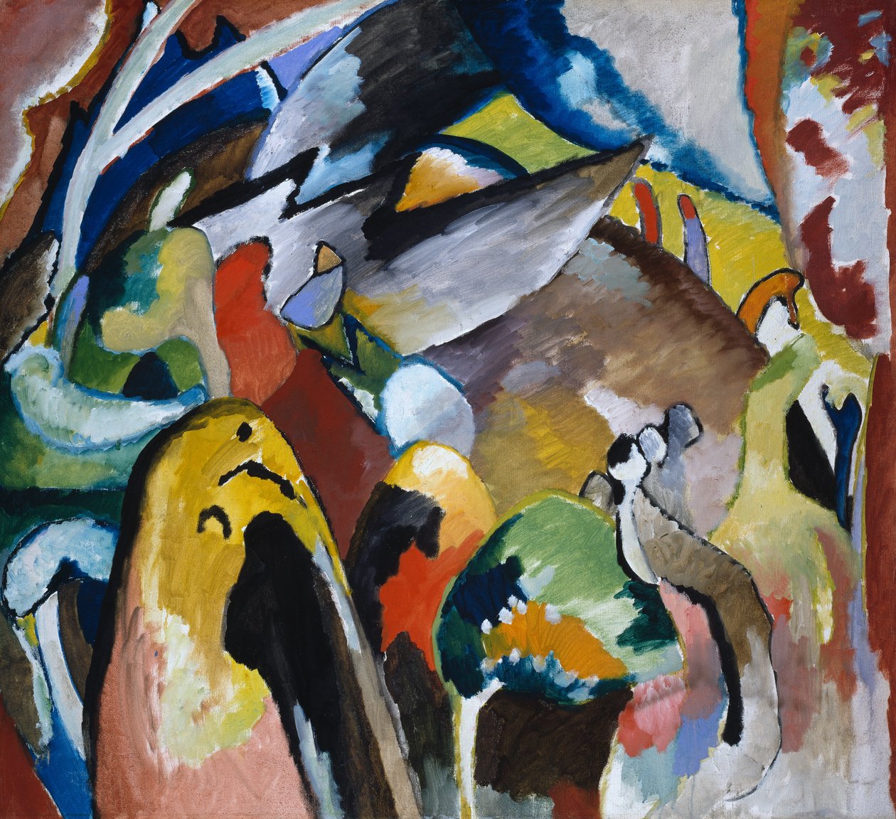 Improvisation 19 a af Wassily Kandinsky